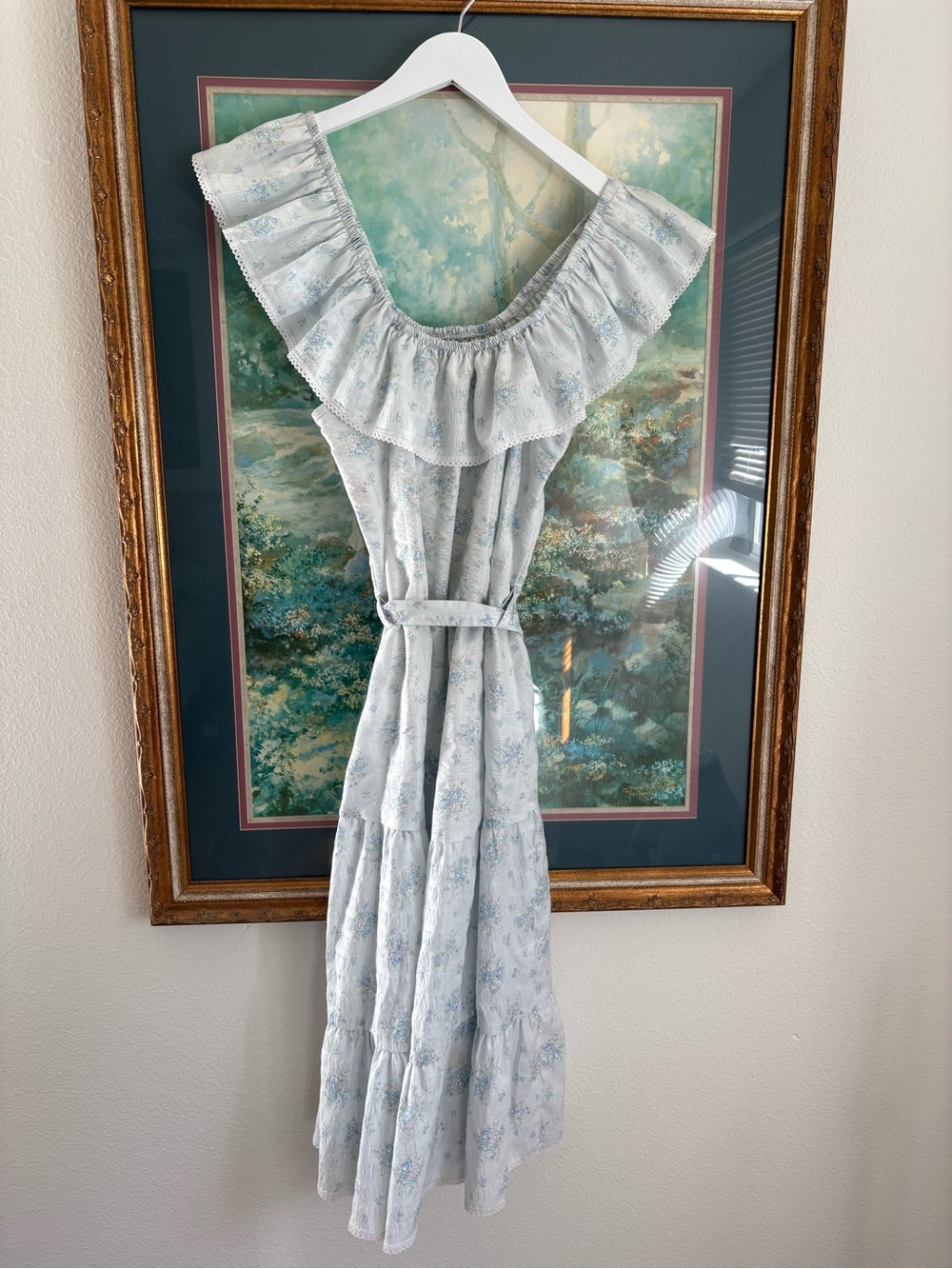 Vintage floral dress